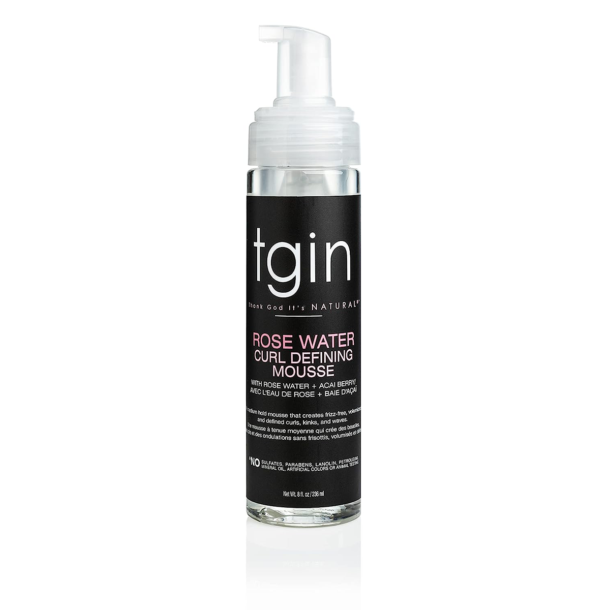 Tgin Rose Water Defining Mousse For Natural Hair