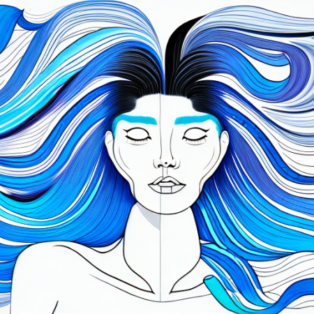 Can Volumizing Shampoo Be Used on Dyed Blue-Black Hair?