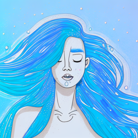 Can Anti-Frizz Shampoo Be Used on Dyed Sky Blue Hair?