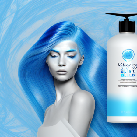 Can Strengthening Shampoo Be Used on Dyed Sky Blue Hair?