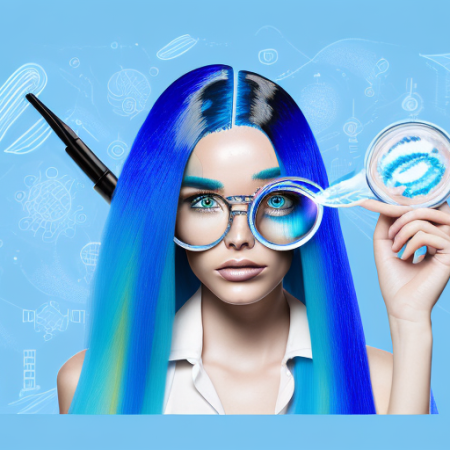 Can I Use Strengthening Shampoo on Dyed Electric Blue Hair?