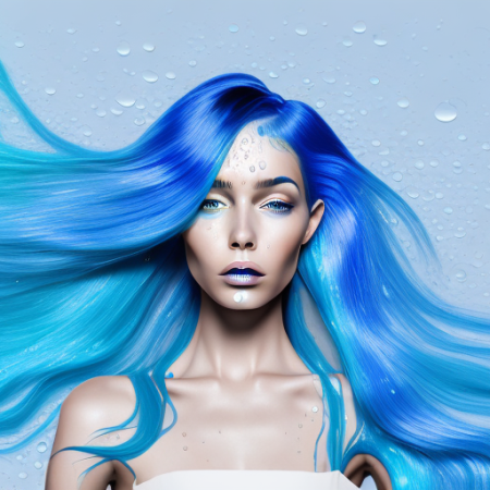 Can I Use Fortifying Shampoo on Dyed Electric Blue Hair?