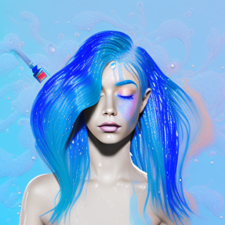 Can You Use Dandruff Shampoo on Dyed Electric Blue Hair?