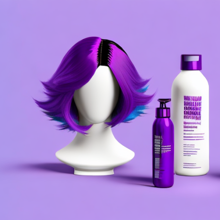 Can I Use Anti-Dandruff Shampoo on Dyed Bright Purple Hair?