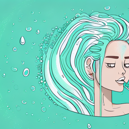 Can I Use 2-in-1 Shampoo and Conditioner on Dyed Mint Green Hair?