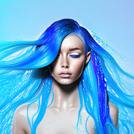 Can I Use 2-in-1 Shampoo and Conditioner on Dyed Electric Blue Hair?